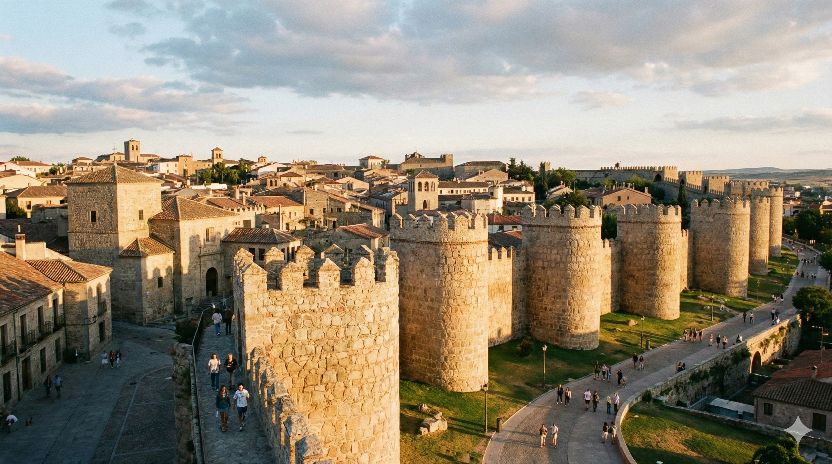 Ávila capital: muralla y casco histórico