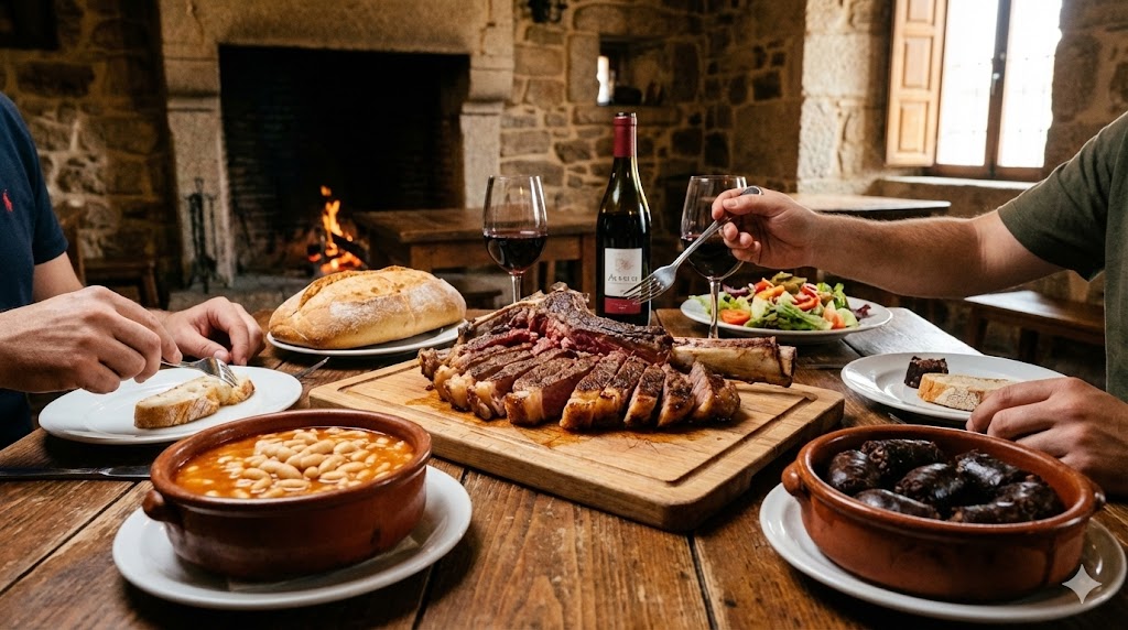 Gastronomía y productos locales en la zona